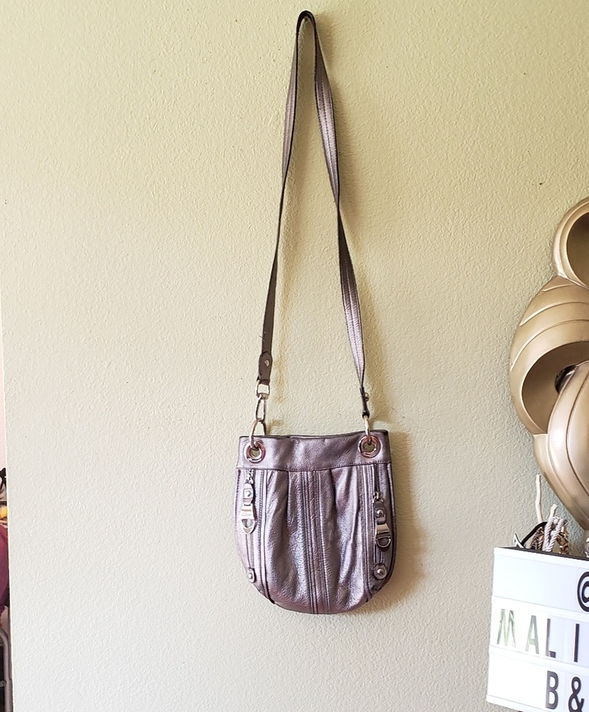 B. MAKOWSKY Pewter Crossbody
